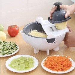 Magic Multi functional Rotate Vegetable Cutter