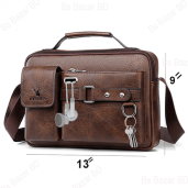  Fashion Male Real Cowhide Messenger Crossbody Bag Men Business Travel Handbag Boy Phone Bag
