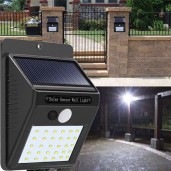 30 LED Motion Sensor Wall Solar Light Waterproof