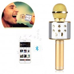 Wireless Mini Portable WS-858 Karaoke Microphone