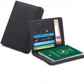 Passport Holder Premium Quality Wallet 2023 (Artificial Leather) - Black