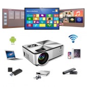 Cheerlux C9 WiFi LED TV Projector
