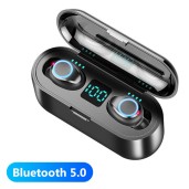 New Best Selling Bluetooth Headphones - Touch Control F9 Headset With LED Display & Power Bank