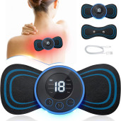 Rechargeable EMS Technology Microcurrent Cervical Spine Massager for Body Pain