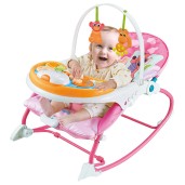 2 in 1 Musical Infant to Toddler Rocker Dining Chair